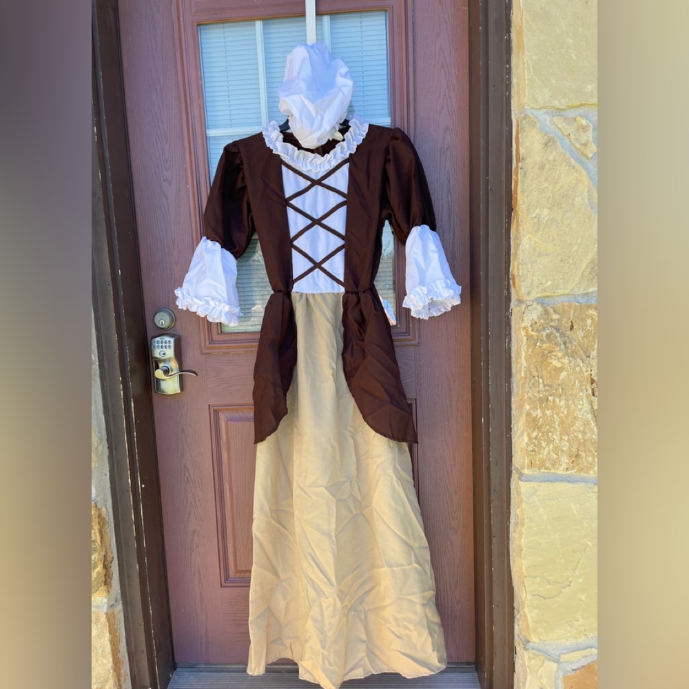 Colonial Peasant Adult Costume size 8-10